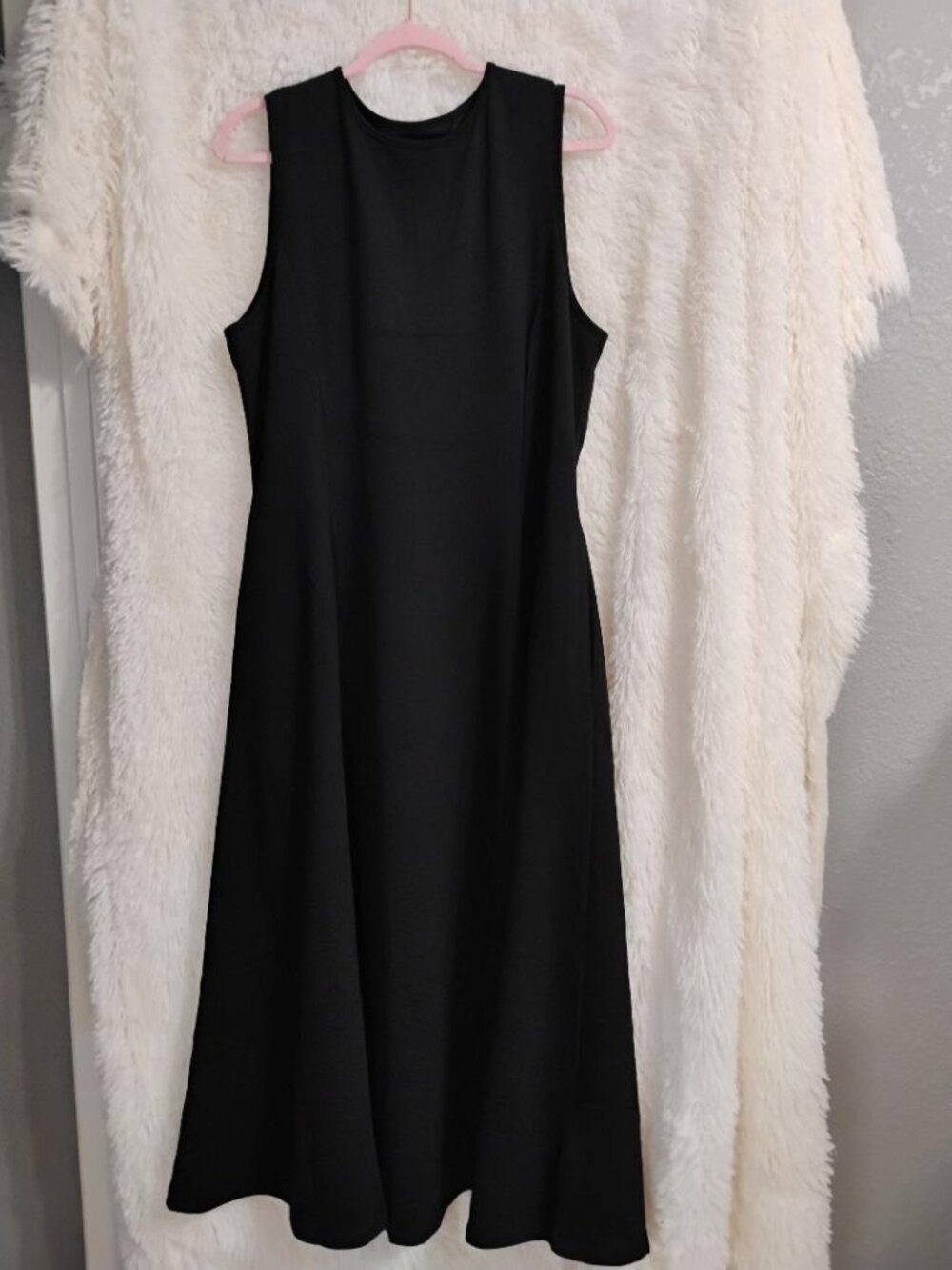 Pretty Garden Black Sleeveless Maxi Dress NWT Size XL